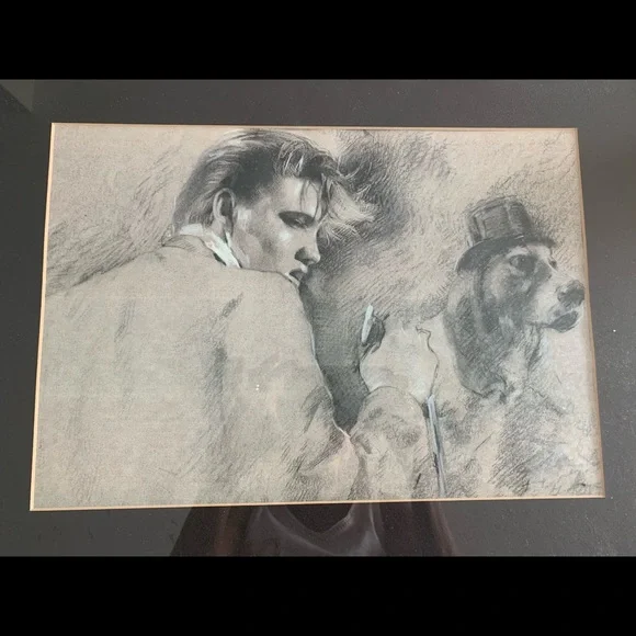 Elvis Presley Pencil Sketch - Picture 2 of 3